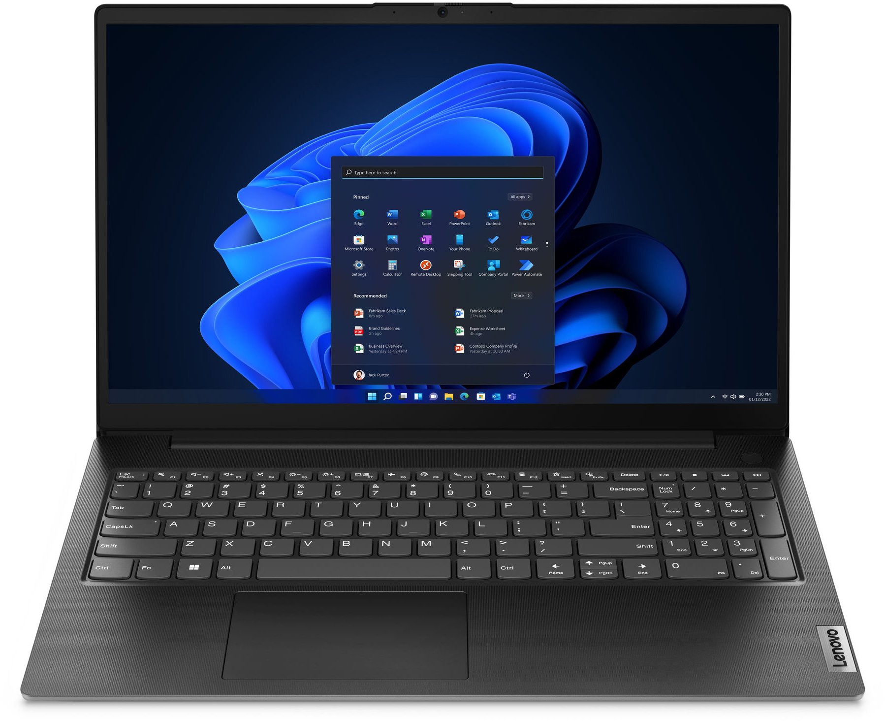 Laptop 15,6” Lenovo V15 G4 AMN / AMD Ryzen 5 7520U / 8GB / 512GB SSD / Black photo 1
