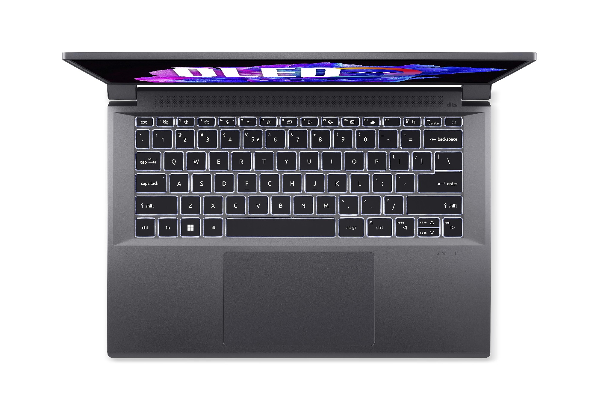Laptop 14.5” ACER Swift X (NX.KEUEU.005)/ FHD+ (16:10)/ Intel Core i5-13500H/ 16GB/ 512GB SSD/ RTX3050/ Win11H/ Steel Gray photo 4
