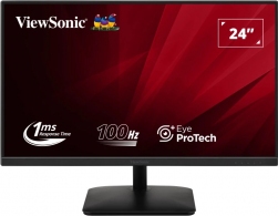 23.8” Monitor VIEWSONIC VA2408-MHDB / 1ms / 100 Hz / Black thumbnav 1
