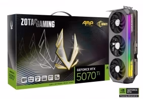 Placa video ZOTAC GeForce RTX 5070 Ti AMP Extreme INFINITY / 16GB / GDDR7 / 256bit
