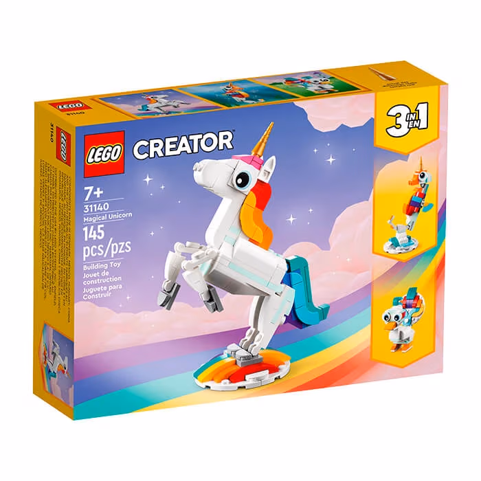 Lego Creator 3-в-1 Волшебный Единорог 31140