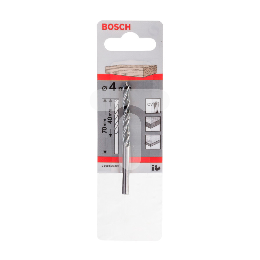 Сверло Bosch 4x40x70, 2608596301 photo 1 Сверло Bosch 4x40x70, 2608596301 photo 1