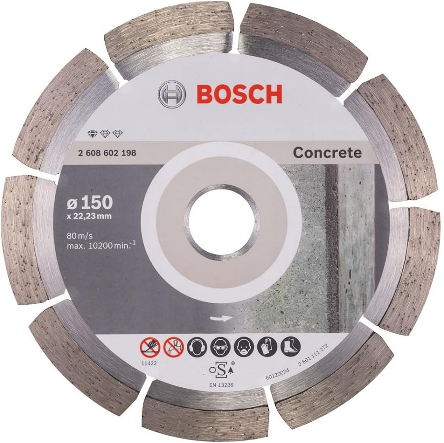 Пильный диск Bosch 150x22.23x2, 2608602198 photo 1