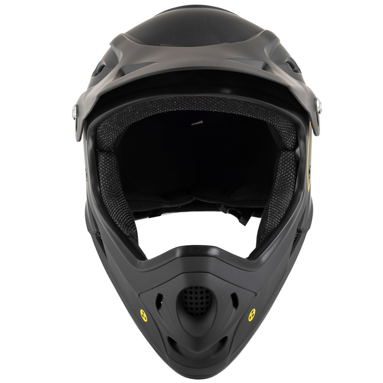 Casca M-WAVE Fall Out Fullface/Downhill Helmet matt black/yellow photo 4