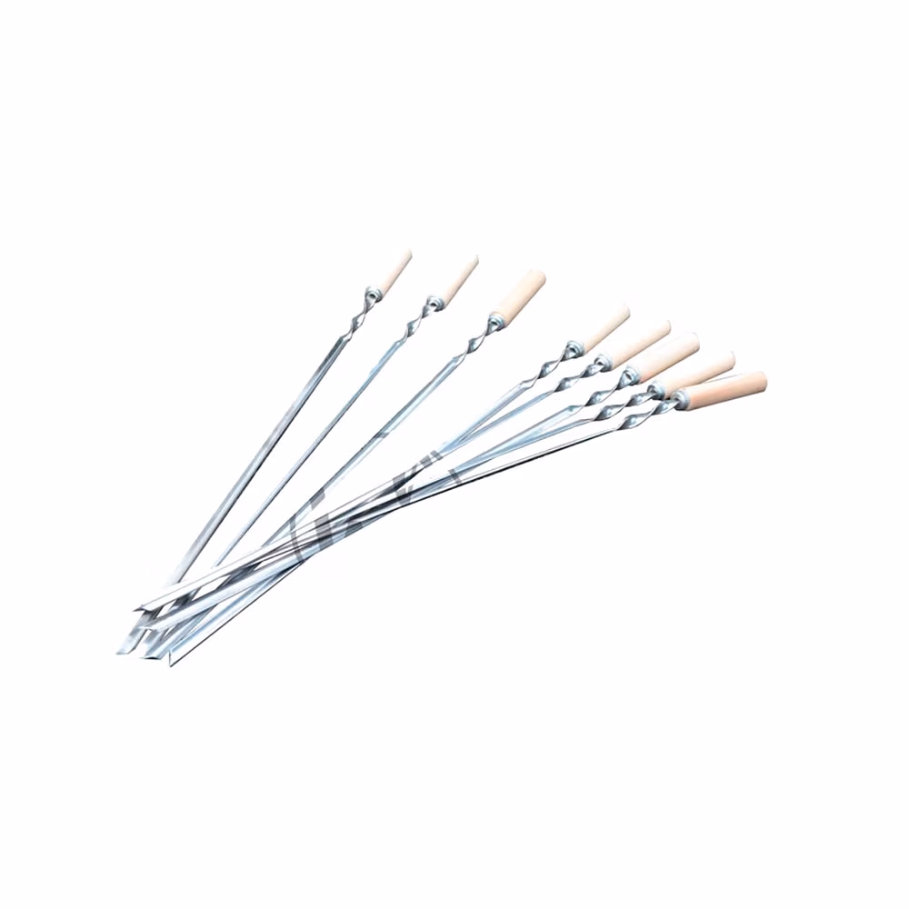 Шампур WoodSteel Ac frigarui Otel Inoxidabil 55cm 1cm S-1D WOOD&STEEL 