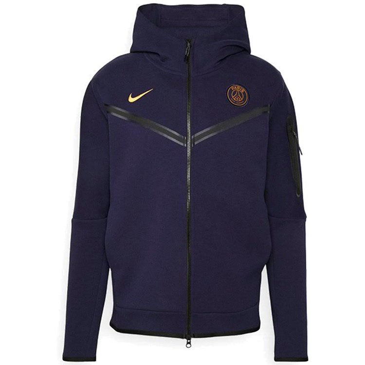 Hanorac Nike PSG MNSW TCH FLC HOODIE FZWR photo Hanorac Nike PSG MNSW TCH FLC HOODIE FZWR photo
