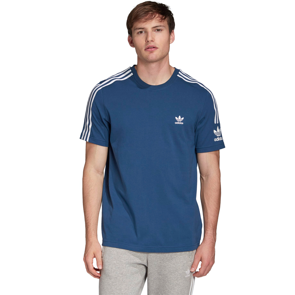 Футболка мужская Adidas TECH TEE L Синий photo 3