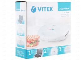 Бутербродница Vitek VT1598, 750 Вт, Белый thumbnav 4