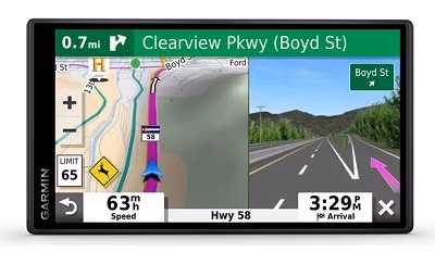 GARMIN DriveSmart 55 & Digital Traffic, Licence map Europe+Moldova, 5.40" LCD (1200*720), MicroSD, Garmin Guidance 2.0, Junction view, Lane assist, Foursquare POIs, Lifetime traffic updates, Speaks street names, Battery life up to 1 hours,150g 