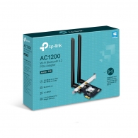 TP-LINK Archer T5E  AC1200 Wi-Fi Dual Band Bluetooth PCI Express Adapter, 867Mbps on 5GHz + 300Mpbs on 2.4GHz, 802.11a/b/g/n/ac, 2 Dual Band detachable аntennas, Bluetooth 4.2 thumbnav 2