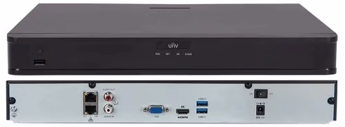 UNV NVR304-16S, 16-ch, 4 SATA, Incoming Bandwidth 160Mbps, 8 x 1080P@30 / 4 x 4MP@30 / 2 x 4K@30, 2xLAN, Audio In/Out 1/1, 1U, H.265&4K 