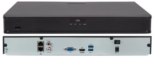 UNV NVR304-16S, 16-ch, 4 SATA, Incoming Bandwidth 160Mbps, 8 x 1080P@30 / 4 x 4MP@30 / 2 x 4K@30, 2xLAN, Audio In/Out 1/1, 1U, H.265&4K photo 1