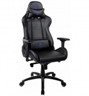 Игровое кресло AROZZI Verona Signature PU / 120-130kg / 165-190cm /  Black/Blue logo
