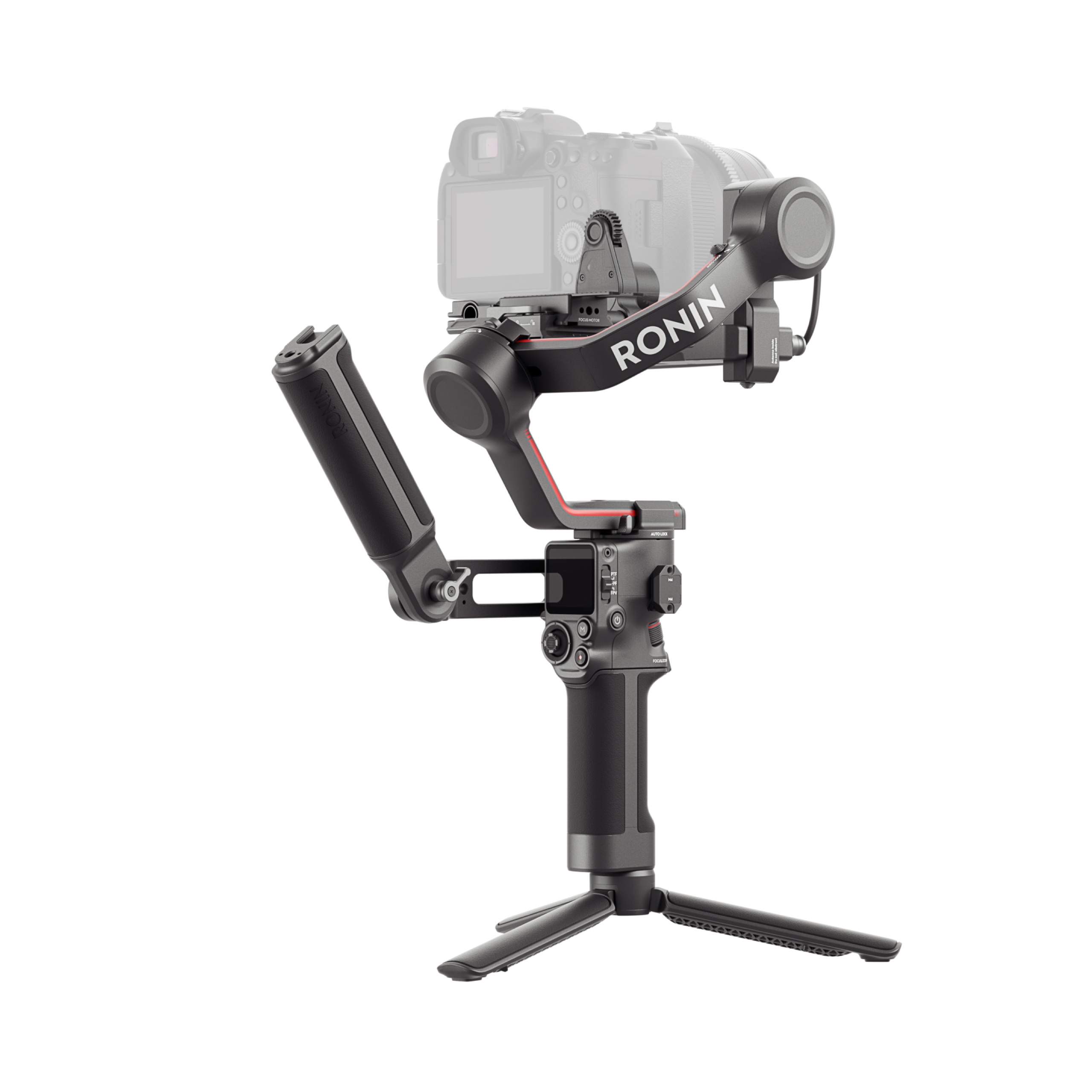 (930767) DJI RS3 Combo - Camera Stabilizer for Mirrorless and DSLR cameras, Payload 3.0 kg, Axis (Automated locks, carbon+plastic),3Gen Stab.,Shutter connection (bluetooth, cable), 1.8'' OLED full-color touchscreen,Gimbal mode switch,Mini tripod, Focus Mo photo 4