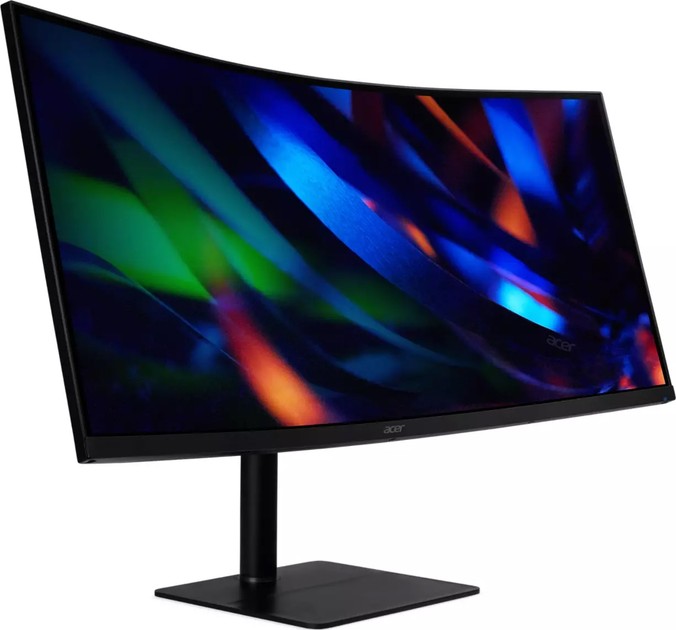 34.0” Monitor ACER CZ342CUR [UM.CC2EE.H01]/ Curved/ 4K/ 1ms/ 21:9/ 100Hz/ Black photo 2