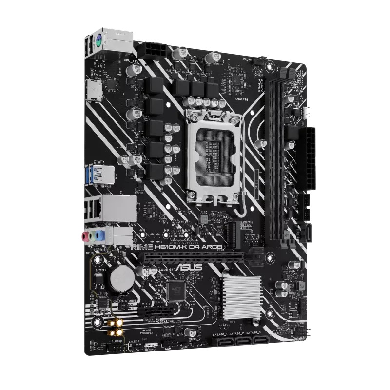 Материнская плата ASUS PRIME H610M-K D4 ARGB/ 1700 / H610 / DDR4 / mATX photo 3