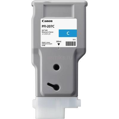 Ink Cartridge Canon PFI-207 C, cyan, 300ml for iPF680,685,780,785 photo 1 Ink Cartridge Canon PFI-207 C, cyan, 300ml for iPF680,685,780,785 photo 1