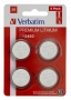 Литиевая батарейка Verbatim CR2450 3V, 4 Pack thumbnav 1