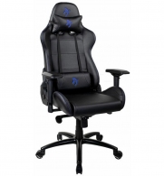 Fotoliu Gaming AROZZI Verona Signature PU / 120-130kg / 165-190cm /  Black/Blue logo thumbnav 1