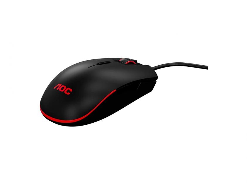 Игровая мышь AOC AGM500, USB, Black photo 2