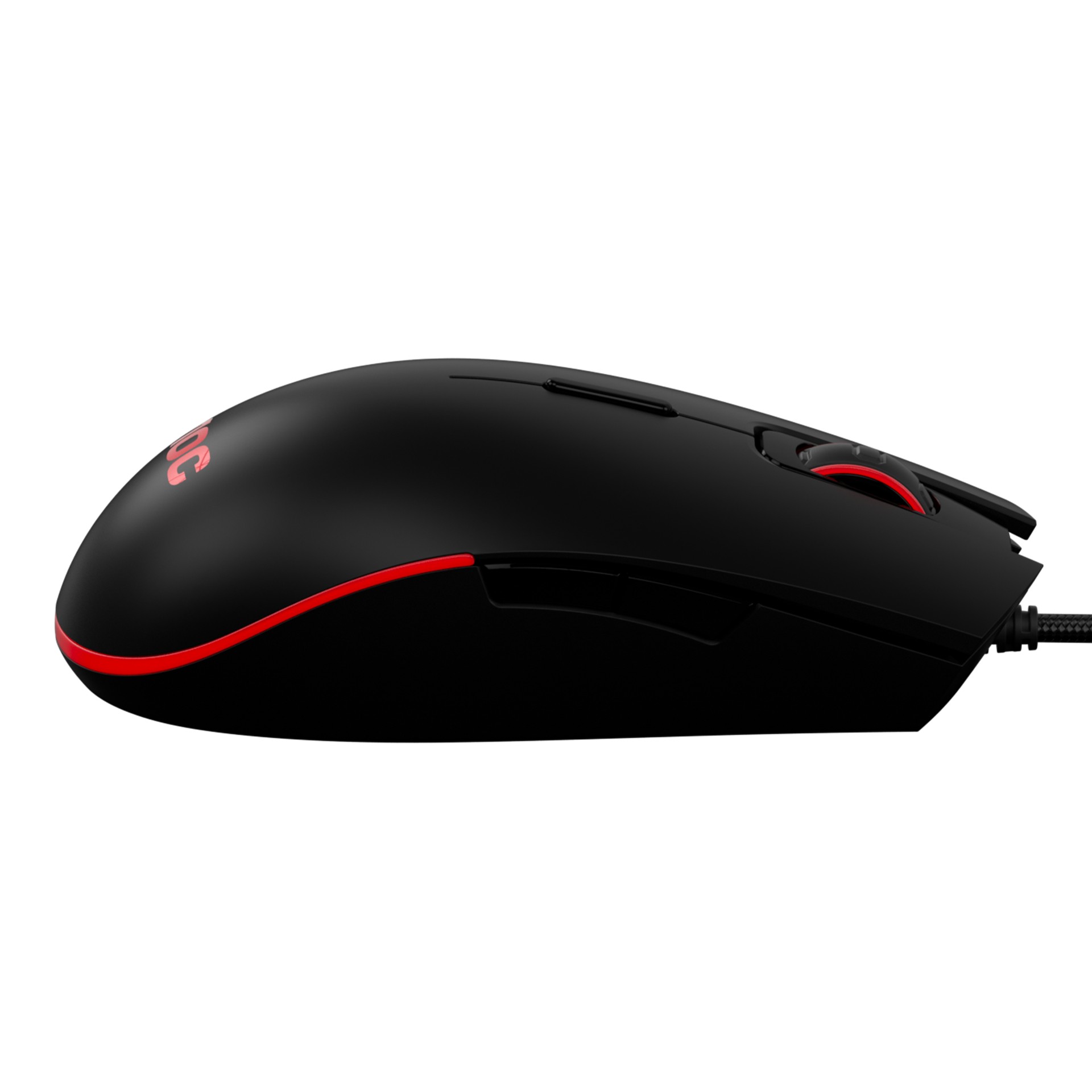 Игровая мышь AOC AGM500, USB, Black photo 3