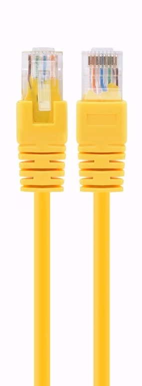 UTP Cat.5e Patch cord, 0.5m, Yellow