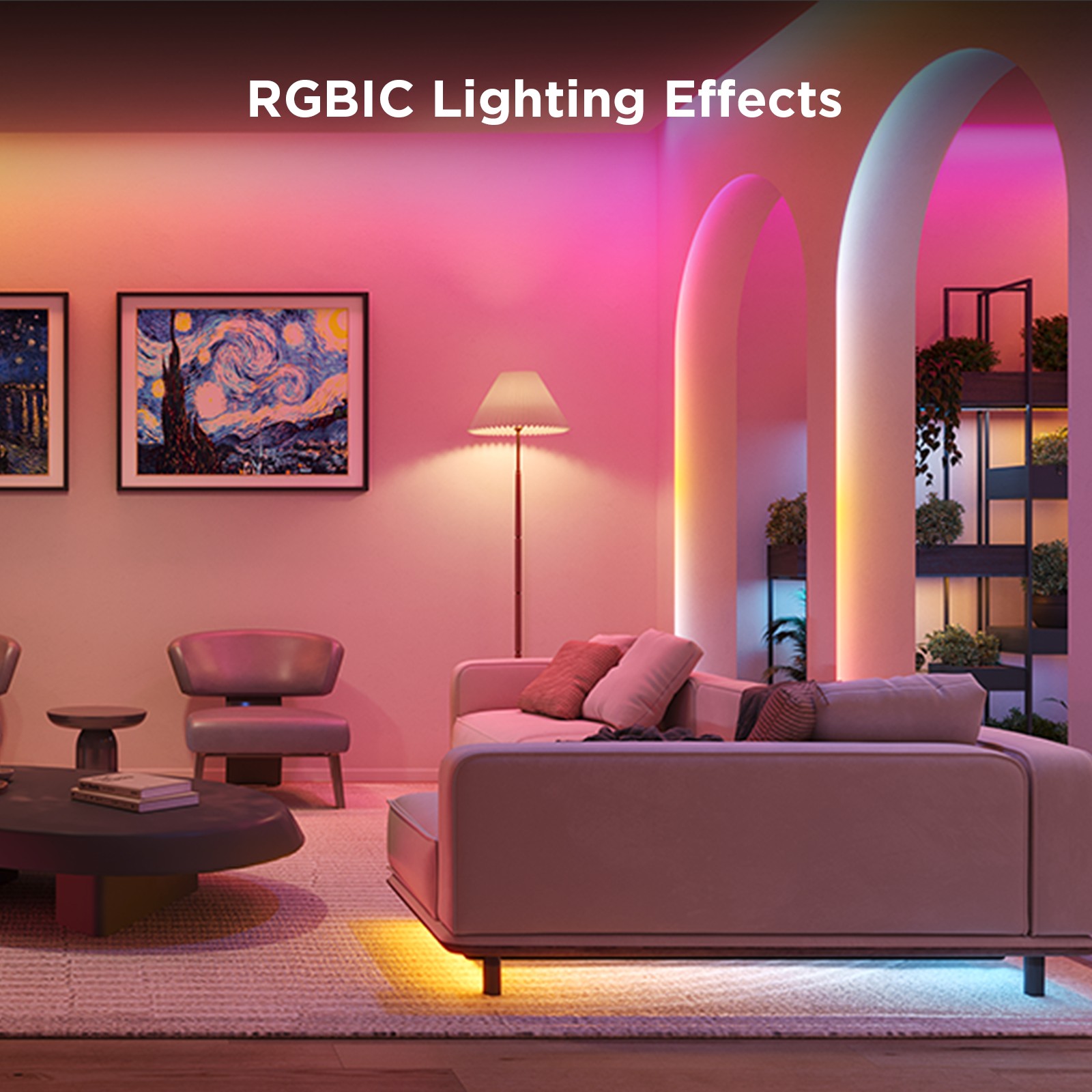 Светодиодная лента GOVEE RGBIC S LED / 10m / Multicolor / Wi-Fi / Bluetooth photo 3