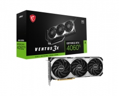 Видеокарта MSI GeForce RTX 4060 Ti VENTUS 3X E 8G OC/ 8GB/ GDDR6/ 128bit thumbnav 1