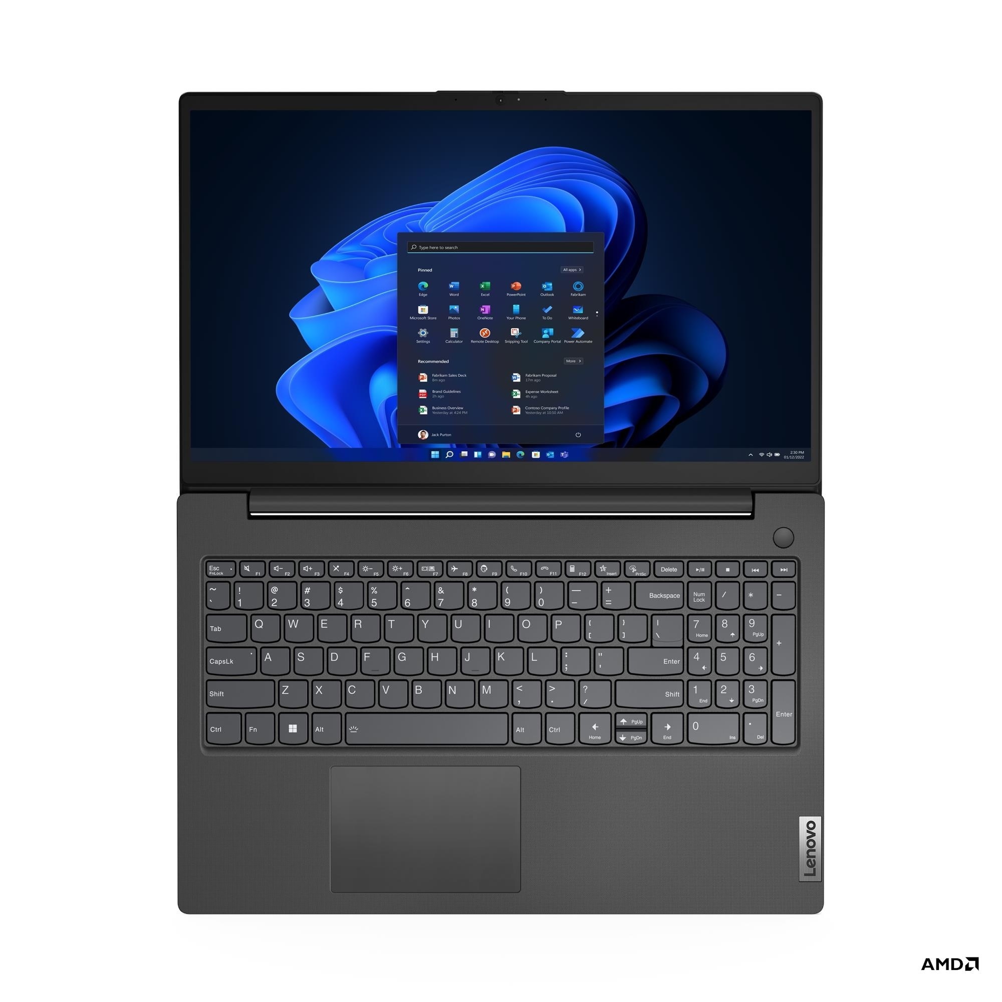 Ноутбук 15,6” Lenovo V15 G4 ABP/ AMD Ryzen 7 7730U/ 16GB / 512GB SSD / Black photo 4