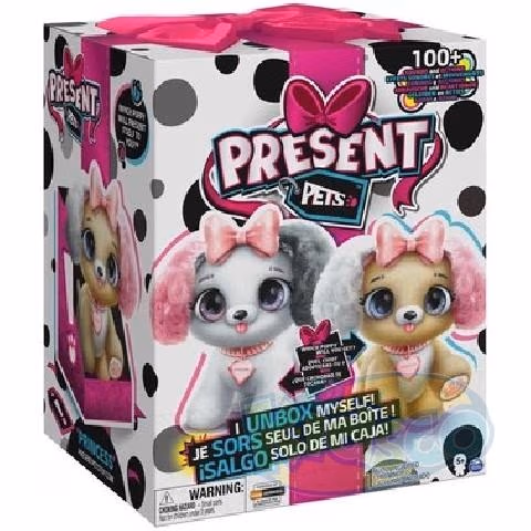 Spin Master 6051197 Present Pets Fancy Puppy