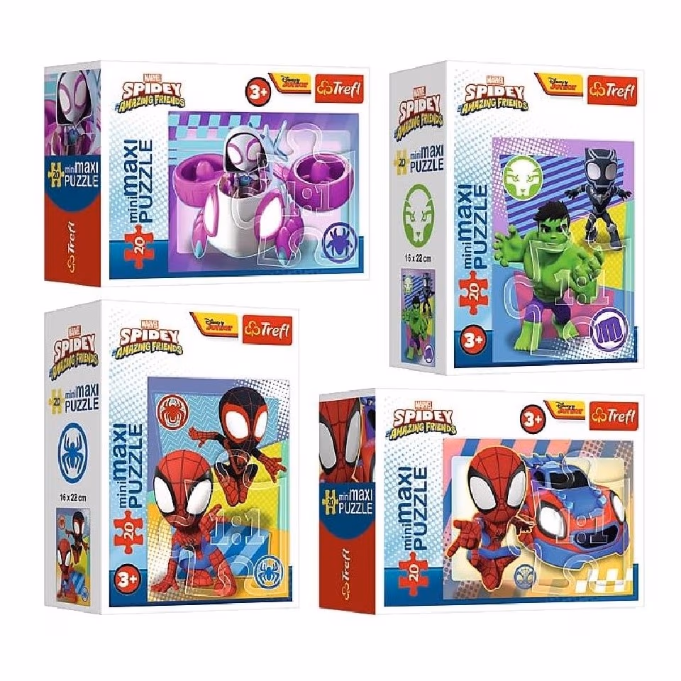 Trefl 56035 Puzzles Mini-Maxi Spiderman 