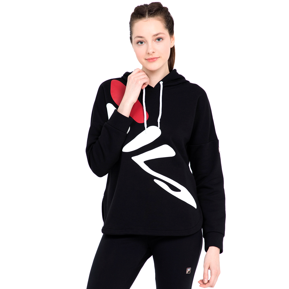 Hanorac Fila Women Jumper M Negru Femei photo 3