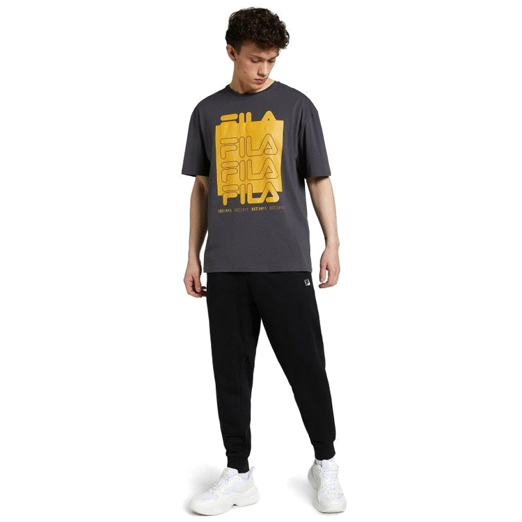 Pantaloni Fila Men Pants 44-46 Negru Barbati photo 4