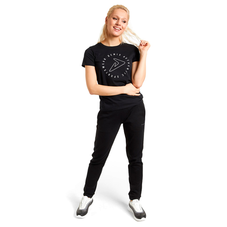 Tricou Demix TEE 44 Negru Femei photo 4