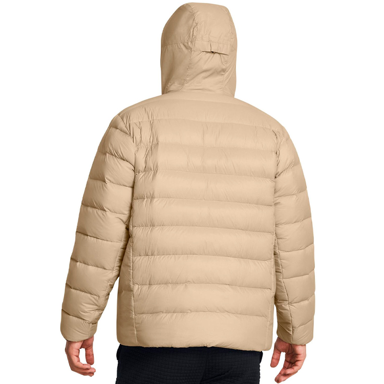 Geacă pt Barbati Under Armour LEGEND DOWN HOODED JACKET L Bej photo 3