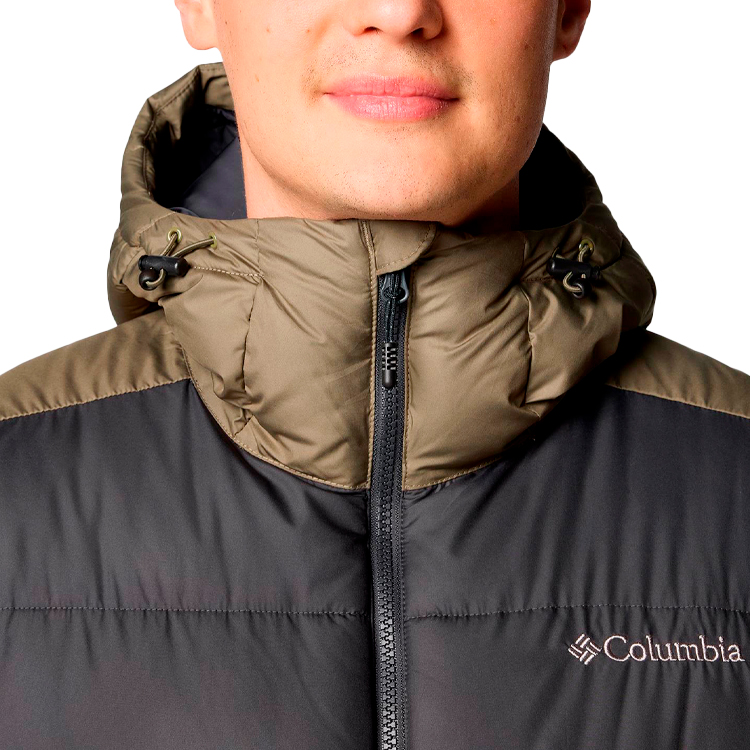 Куртка мужская Columbia Pike Lake II Hooded Jacket S Хаки/Черный photo 2