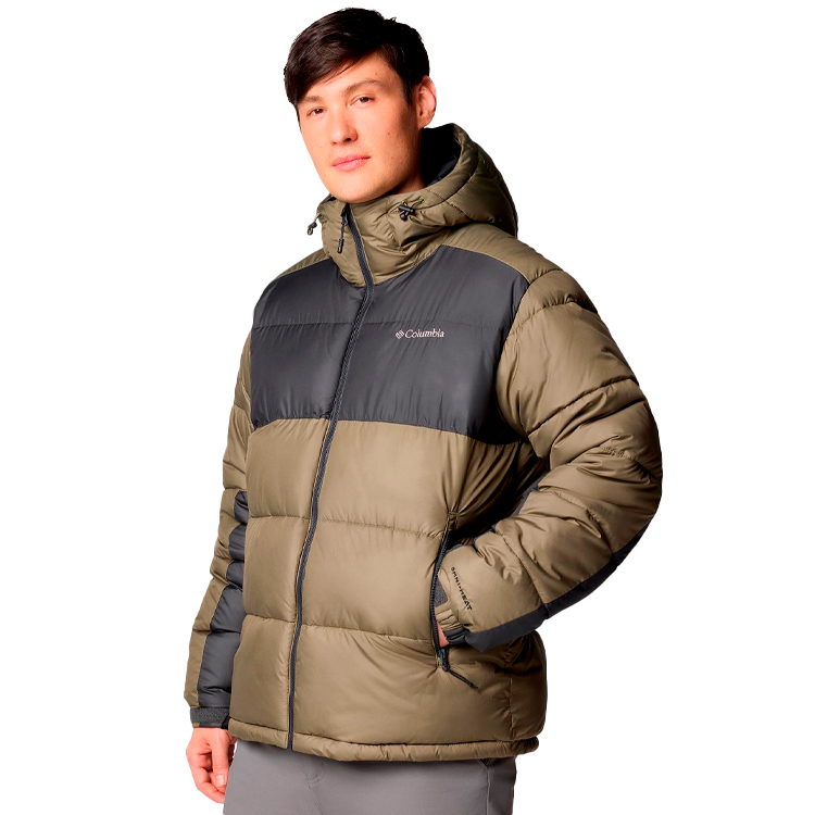 Куртка мужская Columbia Pike Lake II Hooded Jacket S Хаки/Черный photo 4