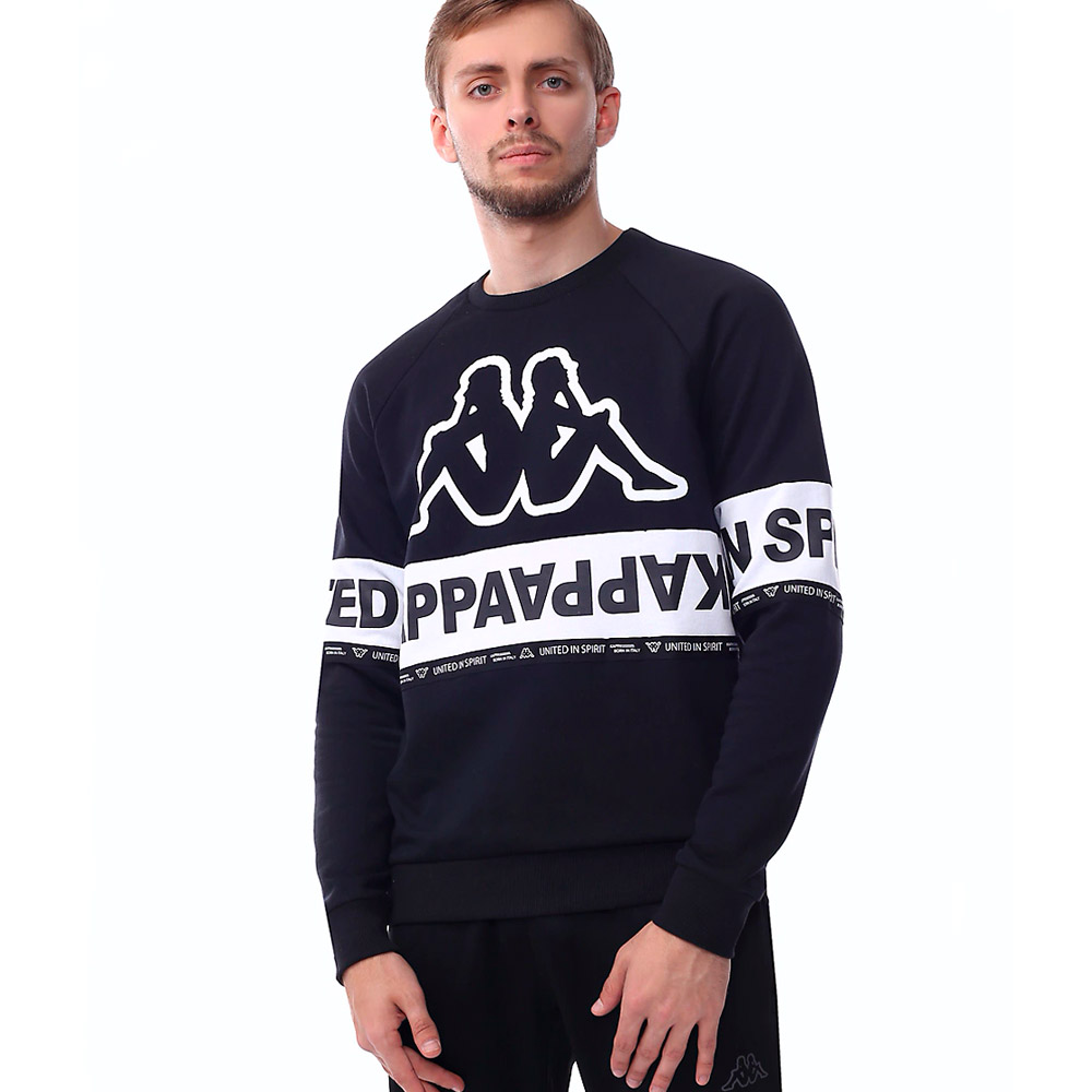 Мужская Толстовка Kappa XL Черный photo 3