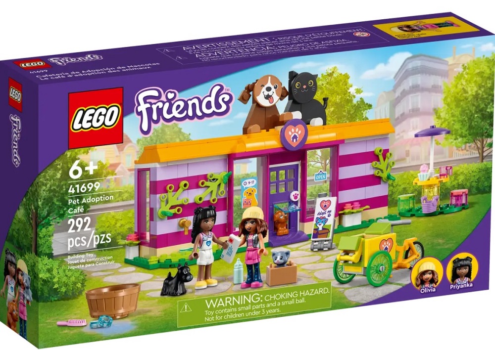 Конструктор Lego Friends Pet Adoption Cafe 41699 от 6+ лет photo 1 Конструктор Lego Friends Pet Adoption Cafe 41699 от 6+ лет photo 1