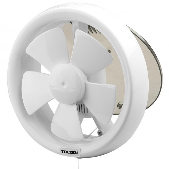 Ventilator baie 200mm 20W cu capac Tolsen photo 1