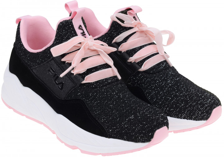 Кроссовки Fila AMBER / 39 см / Черный/Розовый photo 4