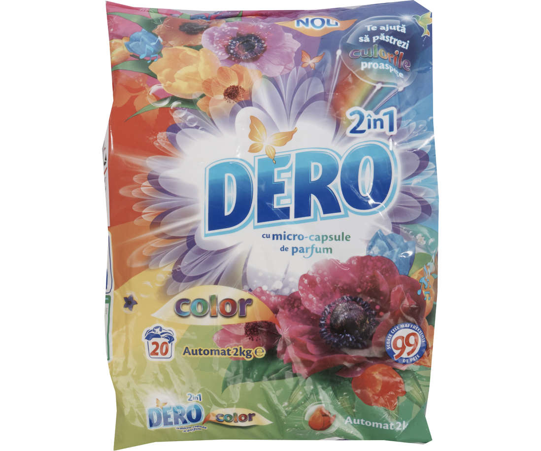 Detergent p/u rufe Dero Color2in12kg152399 photo 1