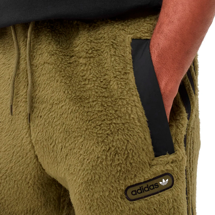 Брюки Adidas 3 STRIPE SHERPA S Зеленый Мужской photo 2