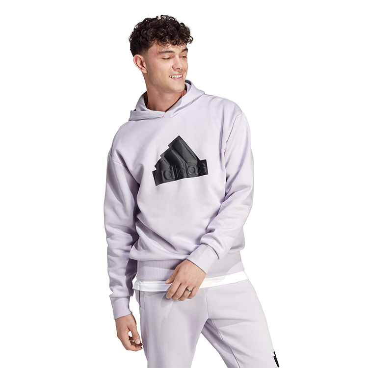Hanorac pt bărbați Adidas M FI BOS HD 2XL Violet photo 2