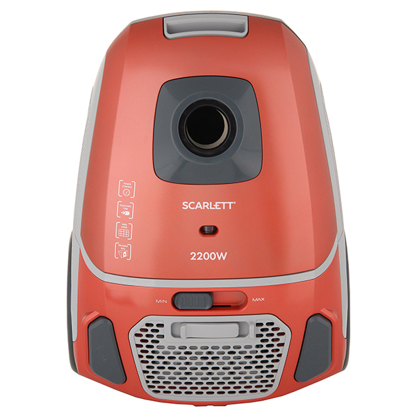 Пылесос с мешком Scarlett SCVC80B299 / 2200Вт / Kоралловый photo 1 Пылесос с мешком Scarlett SCVC80B299 / 2200Вт / Kоралловый photo 1