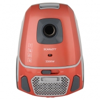 Пылесос с мешком Scarlett SC-VC80B299, 2200 Вт, Kоралловый thumbnav 1