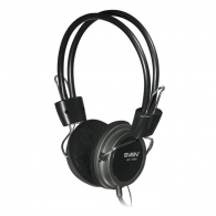 SVEN AP-520, Headphones with microphone, Volume control, 2.2m, Black thumbnav 1