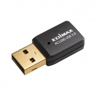 EDIMAX EW-7822UTC AC1200 Wireless Wave 2 Dual Band USB3.0 Adapter, MU-MIMO, 867Mbps on 5GHz + 300Mbps on 2.4GHz, 802.11a/b/g/n/ac, internal antennas thumbnav 1