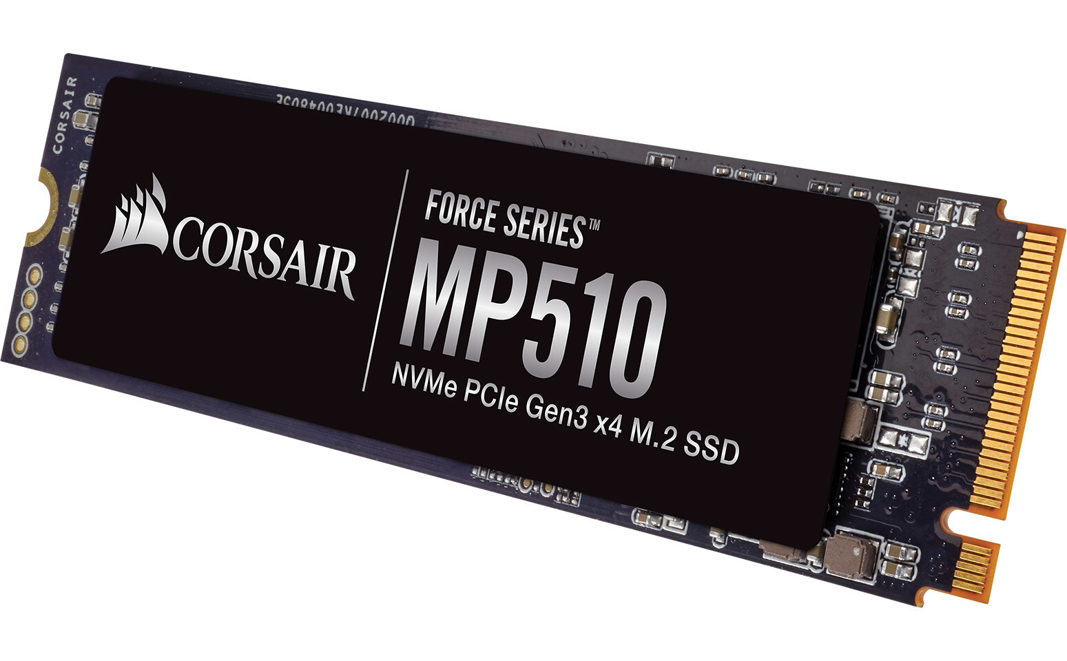 M.2 NVMe SSD 240GB Corsair Force MP510 Interface PCIe3.0 x4 NVMe1.3 M2 Type 2280 form factor Sequential Reads Writes 3100 MB s Writes 1050 MB s Max Random Write Read 240K IOPS 180K IOPS Controller
