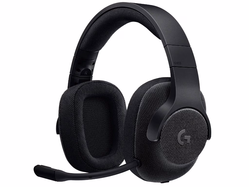 Logitech Gaming Headset G433 7.1 Surround - TRIPLE BLACK - 3.5 MM - EMEA 